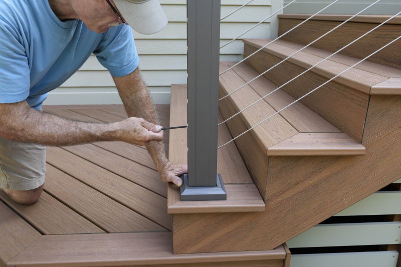 Wood Stairs Repair in Wilmington, NC